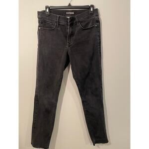 Express Black Jean Leggings, Cut off Ankle - Midrise Size 8